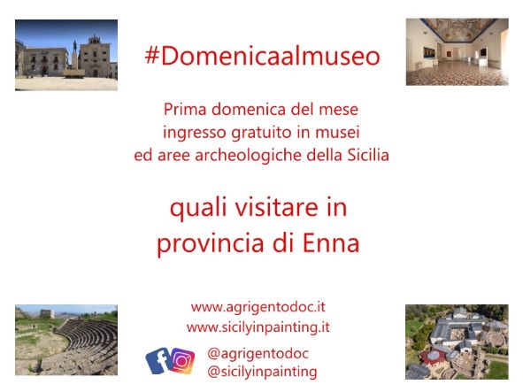 Musei gratis in Sicilia ogni prima domenica del mese: quali visitare in provincia di Enna