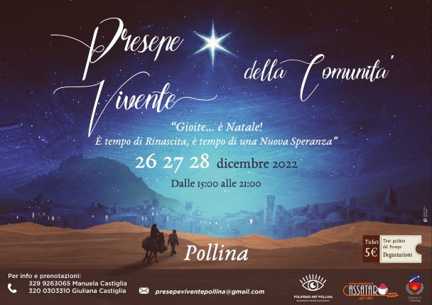 Presepe vivente in Sicilia 2022: Pollina (PA)