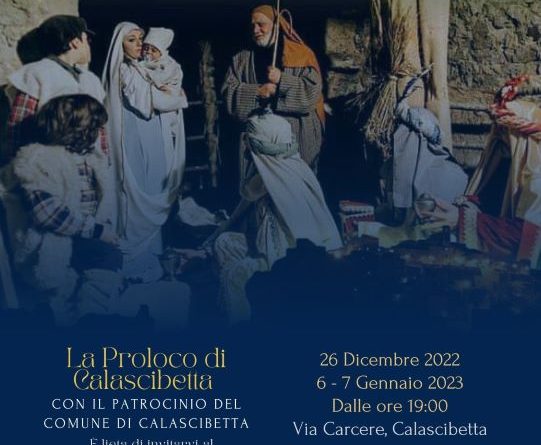Presepe vivente in Sicilia 2022: Calascibetta (EN)